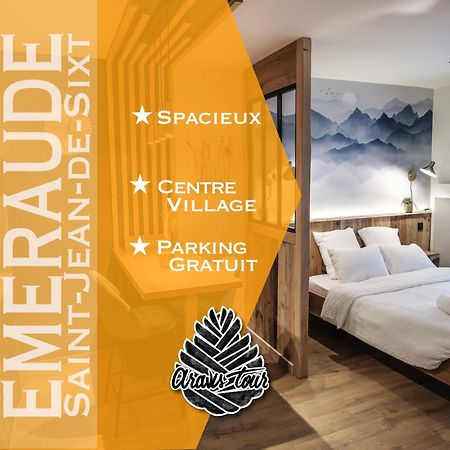 Residence Emeraude - Centre Village - Aravistour Saint-Jean-de-Sixt Buitenkant foto